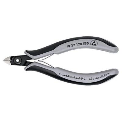 Knipex 79 22 120 ESD ESD Seitenschneider ohne Facette 120 mm