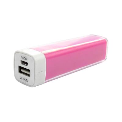 Batterie de secours rechargeable Rose PowerBank 2200mAh
