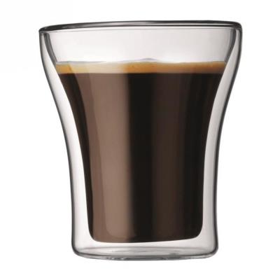 Lot de 6 verres double paroi 10cl+20cl+40cl - BODUM - 11 &agrave; 20 cl