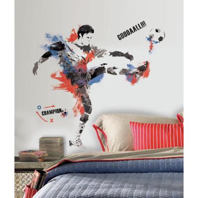 Roommates - Sticker mural géant Champion de foot