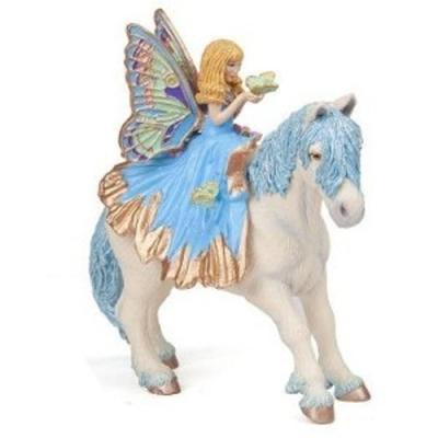 PAPO - 38827 - FIGURINE - PONEY FÉÉRIQUE - BLEU
