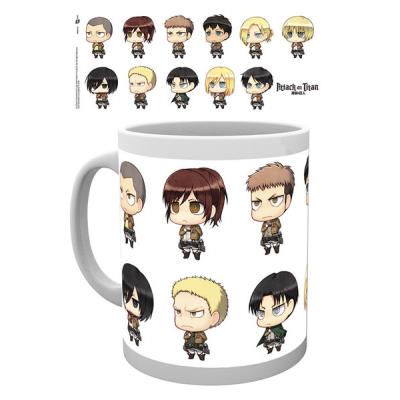 Attack On Titan All Chimis Mug