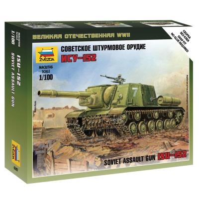 Maquette Canon Automoteur ISU-152 Zvezda
