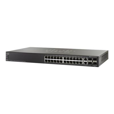 Cisco Small Business SF500-24P - switch - 24 poorten - Beheerd - rack-uitvoering