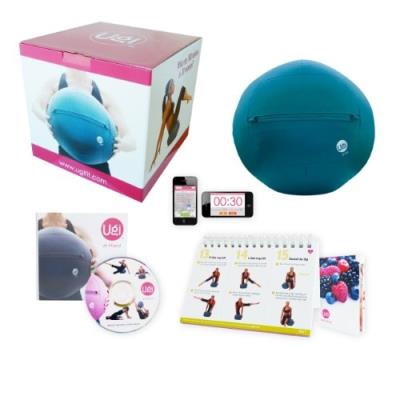 Fitness mad medicine ball apollo ballon de gymnastique jaune 1 kg