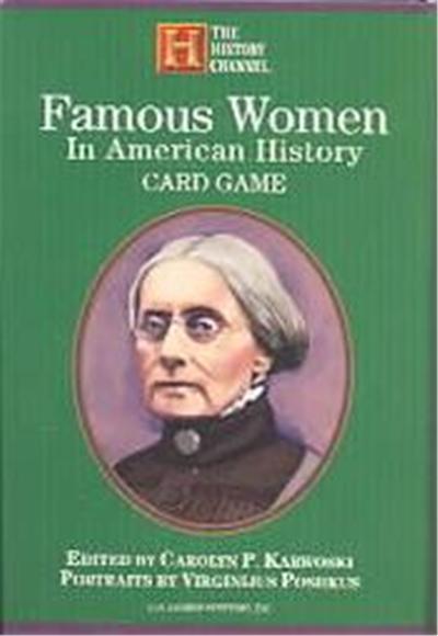 Famous Women in American History Card Game