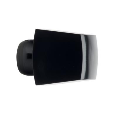 1 Embout Cube Noir Pour Barre Ø28
