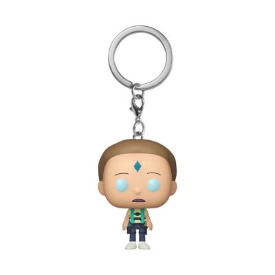 Rick & Morty - Porte-clés Pocket POP! Mort Cristal 4 cm