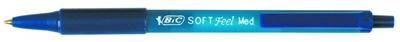 Stylo Bille Bic Soft Feel Clic Grip Bleu