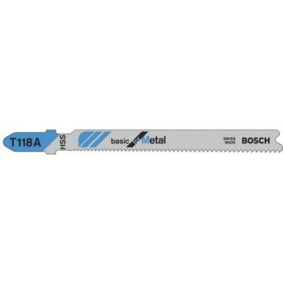 Lames De Scie Sauteuse Bosch T 118 A Basic pour Le Métal