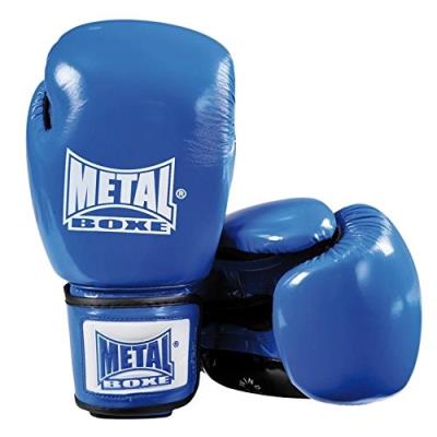 Metal boxe mb221 gants de boxe bleu 12 oz