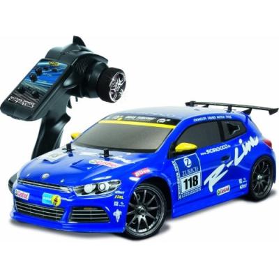VOITURE RADIOCOMMANDÉ CARSON 1:10 NITRO VW SCIROCCO 4WD CV-10 RTR 2.4 GHZ 500103038-MODÈLES RÉDUITS DE VOITURE RC