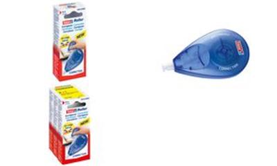 Tesa - Roller Correcteur Jetable Sideway Roller, 4,2Mm X 10,0Mguidage De Ruban Centré, Pointe Flexible, Design Ergonomiquepour Droitiers Et Gauchers (59810-00000-