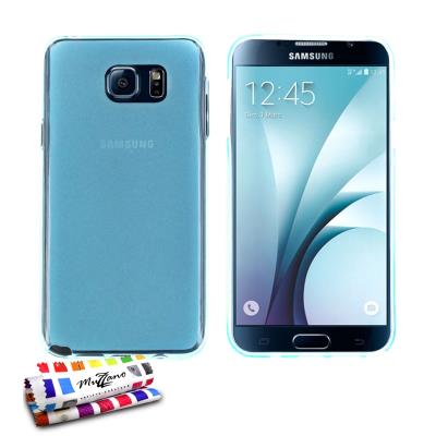 Coque Souple Ultra-Slim Le Glossy Hybrid Bleu pour SAMSUNG GALAXY NOTE 5