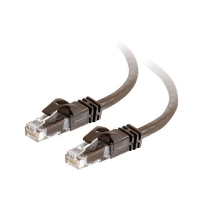 C2G Cat6 Booted Unshielded (UTP) Network Patch Cable - verbindingskabel - 3 m - bruin
