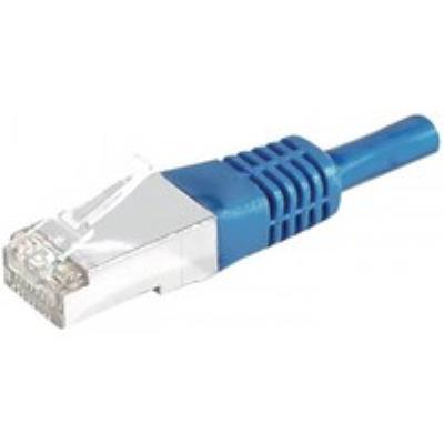 Cordon RJ45 patch SSTP CAT 6 Bleu - 1,00 m