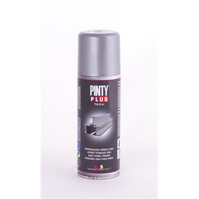 Apprêt en spray pour le fer aérosol 400ml gris - pinty plus