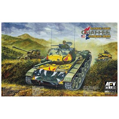 Maquette char 1/35 : char léger us m24 'chaffee' afv club