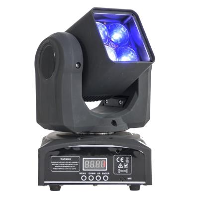Ibiza LMH410Z Movinghead 4 x 4-en-1 Lyre RGBW LED 10W Zoom DMX