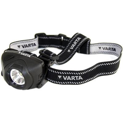 VARTA Lampe de tête Indestructible 1 W LED 3 x piles Micro