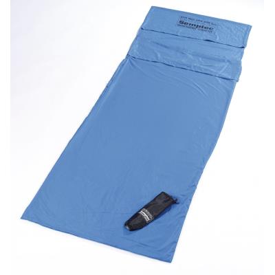 Drap pour sac de couchage ultra-fin en microfibres