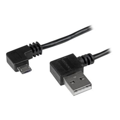 StarTech.com Micro-USB kabel met rechts haakse connectors - 1m - M/M - USB A naar Micro B kabel - USB-kabel - 1 m