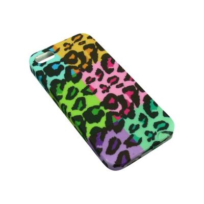Sandberg Print - Beschermende bedekking voor mobiele telefoon - safari - voor Apple iPhone 5, 5s