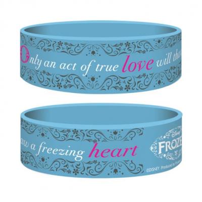 La Reine des neiges - Bracelet caoutchouc Only And Act Of True Love