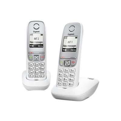 Gigaset A415 Duo - Snoerloze telefoon met nummerherkenning - DECTGAP - wit + extra handset