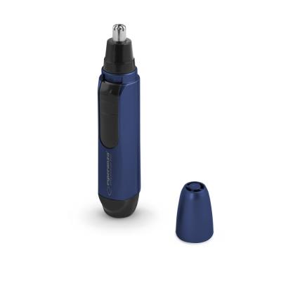 Ebg004b esperanza trimmer for clipping nose and ear hair - spike blue