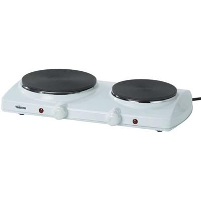 Tristar Réchaud Electrique 2 Feux 1500w + 750w Blanc Kp6242
