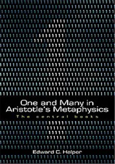 One And Many in Aristotle's Metaphysics