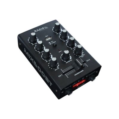 IbizaSound MIX500BT - mixeur analogique - 2 canaux