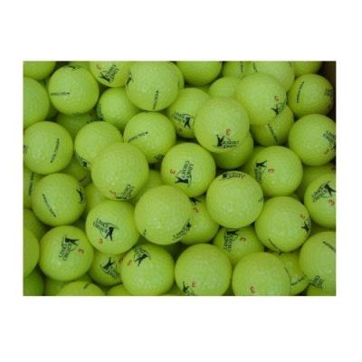 Links choice 12 balles de golf en couleur jaune