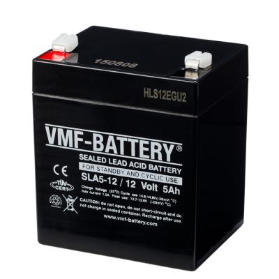 VMF Batterie AGM de veille et cyclique 12 V 5 Ah SLA5-12