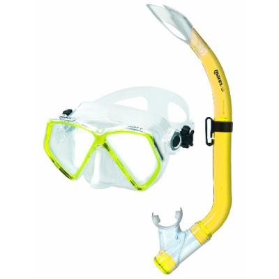 Mares zephir kit de plongée enfant avec masque et tuba jaune