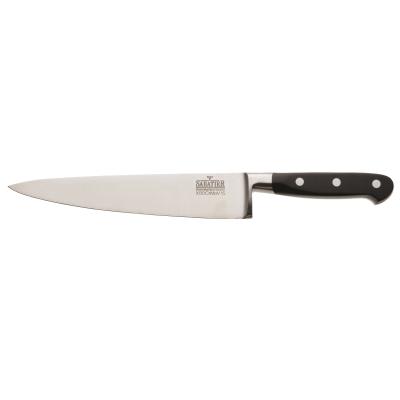 Couteau de Chef V. Sabatier lame 20cm inox manche 3 rivets