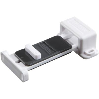 LINDAM - 051027 - VERROUS DOUBLES FERMETURES POUR TIROIRS ET PLACARDS - 4 UNITES
