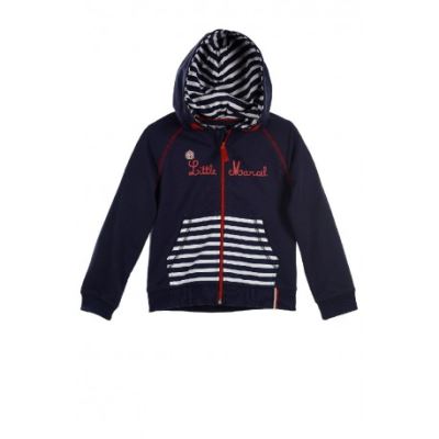 Sweat zippé marin garçon Little Marcel