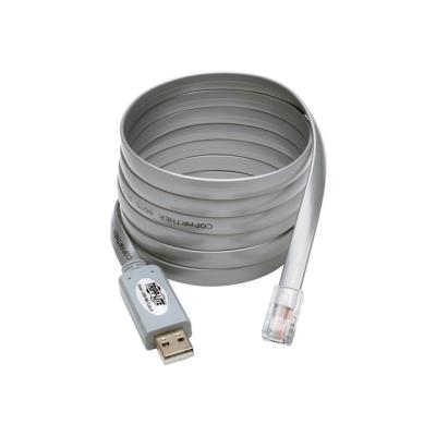 Tripp Lite USB to RJ45 Cisco Serial Rollover Cable, USB Type-A to RJ45 M/M, 6 ft - seriële adapter