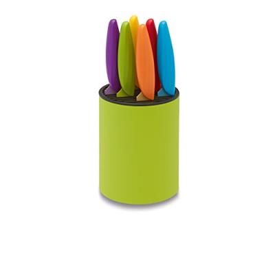 Ausonia 96427 bloc couteaux colorés vert
