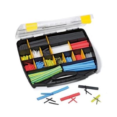 Coffret de gaines thermorétractables 975 pièces de couleur 3 1 hellermanntyton shrinkit 321 universal 380-03002