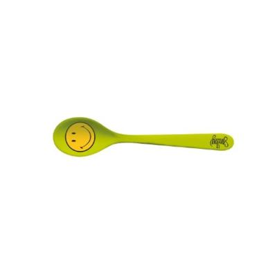 ZAK DESIGNS 6187-2303 SET PETIT DÉJEUNER BOL À CÉRÉALES + PETITE CUILLÈRE DIAMÈTRE: 17 CM SMILEY VERT