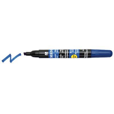 Marqueur permanent pointe ogive bleu