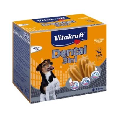 Comparer les prix de Multipack Dental 2 En 1 Petits Chiens P/4 - Vitakraft