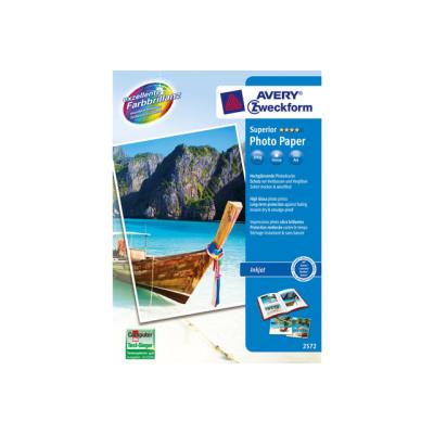 Avery Zweckform Superior Inkjet Photo Paper 2572 - fotopapier - 50 vel(len)