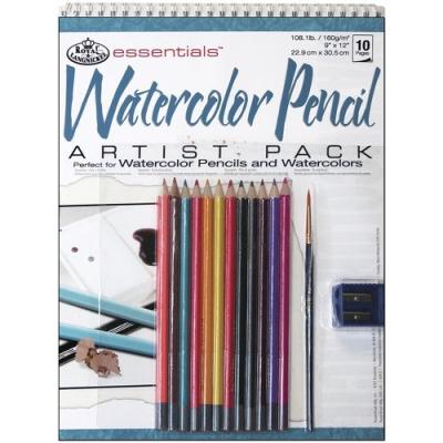 ROYAL & LANGNICKEL RD-503 PACK BLOC CRAYONS AQUARELLE