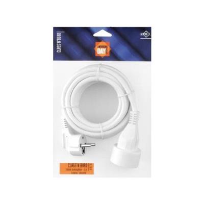 Jpc Créations Cordon Prolongateur 5 M Blanc