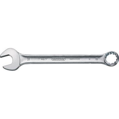 Gedore - Cl&eacute; mixte 7 sw 21 mm longueur 252 mm forme a acier cv