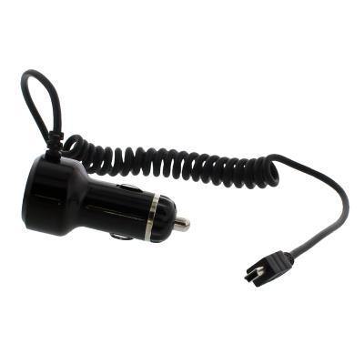 Chargeur allume cigare gps 3a mini usb + port usb